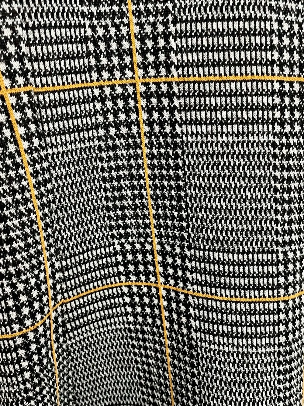 Tom Tailor Classic Houndstooth 1/2 Sleeve Funnel Neck Mini Dress EU 40/ US 8 - Picture 12 of 16
